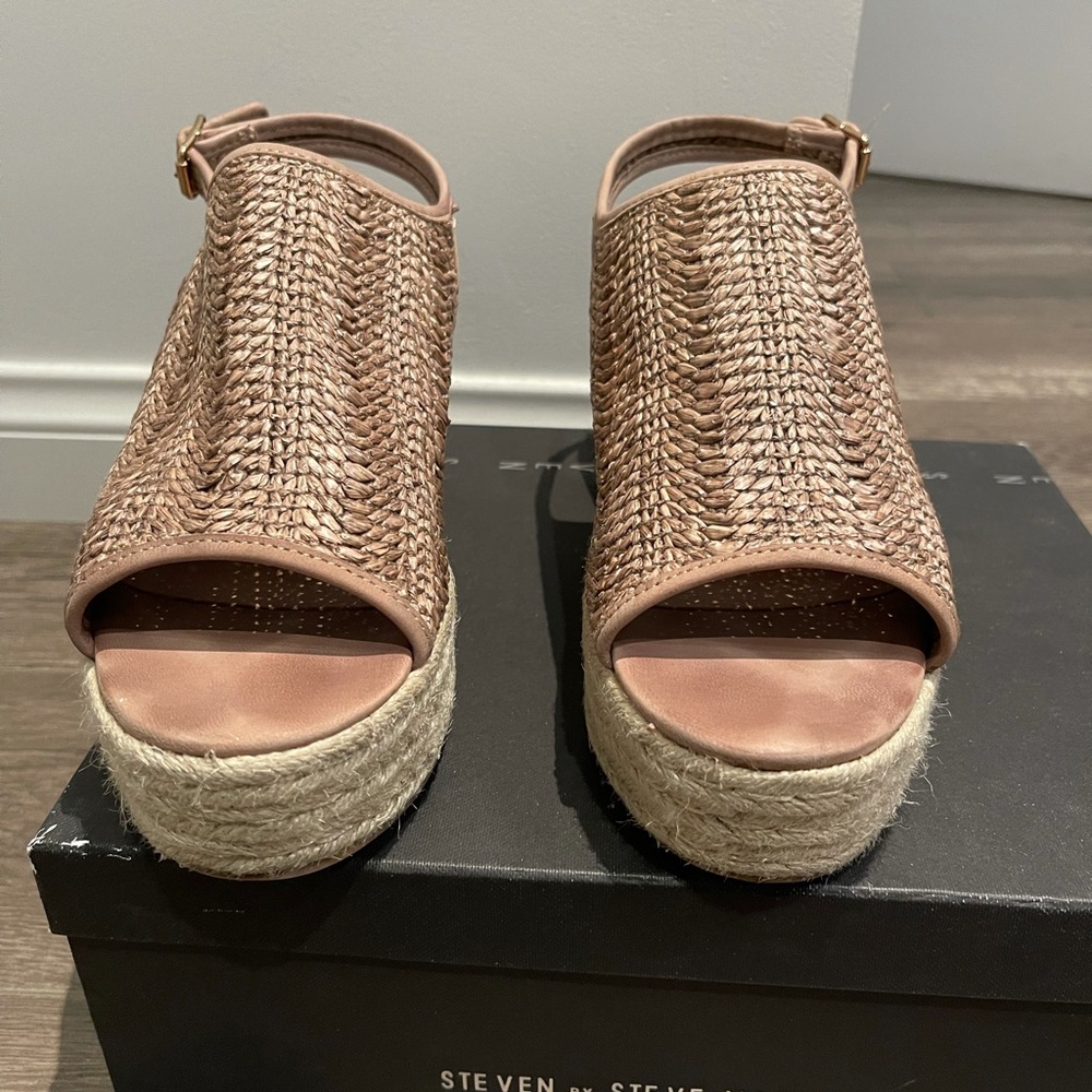 Steven Courage Cognac Mule In Size 10 - image 3